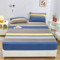 ราคา Dansunreve ผ้าปูเตียงลายสก๊อตลายผ้าปูเตียงแบบพอดีมินิมอลขาวดำราชินีผ้าคลุมที่นอนผ้าลินินปูที่นอนคาดาร์ (23033878952)