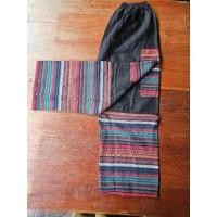 ราคา กางเกงผ้าฝ้าย กางเกงผ้าทอกะเหรี่ยงนาคา กางเกงใส่สบาย มีกระเป๋าสองข้าง สินค้าพร้อมส่ง (23106042700)