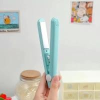 ราคา พร้อมส่ง เครื่องหนีบผมไซส์มินิ แบบเรียบ ที่หนีบผมมินิน่ารักขนาดพกพา สีเขียวพาสเทล (21424493208)