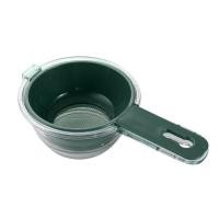 ราคา SOLO มือถือแบบมือถือ วัดตะแกรงร่อนแป้ง หน้าจอตาข่ายละเอียด 2 in 1 ที่กรองนมถั่วเหลือง มัลติฟังก์ชั่ พลาสติกทำจากพลาสติก ตะแกรงร่อนแป้ง ผงโกโก้ (22984652997)