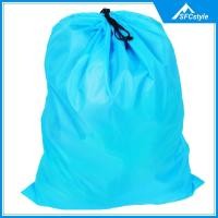 ราคา SFCstyle กระเป๋าใบใหญ่กันน้ำมีเชือกรูดสำหรับใส่เสื้อผ้าในกระเป๋าเก็บของกระสอบสีฟ้า50x70cm (22432153452)