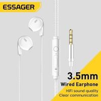 ราคา ESSAGER สเตอริโอเบสหูฟัง In Ear3 5mm ในหูหูฟังพร้อมไมโครโฟนสำหรับ Xiaomi ซัมซุงหัวเว่ย (16004421333)