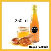 ราคา ขวดน้ำผึ้ง ทรงไวน์ ชุดละ 10 ใบ พร้อมฝา แถมแคปซีลทอง ขนาด 250ml 300ml 500ml 750ml บรรจุน้ำสมุนไพร ขวดหนา (21516669274)