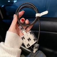 ราคา 20W พร้อมส่ง พร้อมส่ง ชุดแต่งสายชาร์จลายการ์ตูน เคสหัวชาร์จ (22811460358)