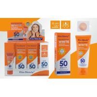 ราคา 69060A C Kiss Beauty White Isolation Sunscreen SPF50 PA ครีมกันเเดด เนื้อสีขาว เเละ สีเบจ ป้องกันรังสียูวี กันน้ำ ขนาด 60 มล (22555454415)