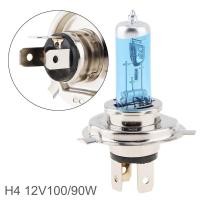 ราคา 12V H4 100 90W 5000K หลอดไฟหน้ารถยนต์ แสงสีขาวสว่างรถหลอดไฟ Xenon หลอดไฟ halogen Auto ด้านหน้าไฟหน้าไฟตัดหมอก (23135108646)