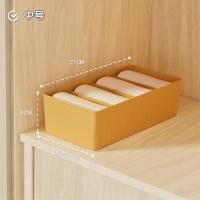 ราคา กล่องลิ้นชักพลาสติกสําหรับจัดเก็บชุดชั้นในถุงเท้า 5 ช่อง (21779679028)