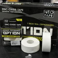ราคา Option NEO TAPE นีโอเทป เทปกาว ผ้าล็อค เทปผ้าล็อคข้อ สำหรับนำกีฬา ขนาด 1นิ้ว 2นิ้ว (22536073509)