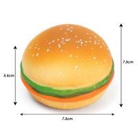 ราคา ของเล่นฮอตดอกแฮมเบอร์เกอร์เด็ก TPR Squezze ของเล่นจำลองอาหารของเล่นลดควาเครียดน่ารัก (22747293492)