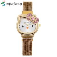 ราคา SAI LI WEI นาฬิกาควอตซ์ Hello Kitty อ่านง่าย (22882312138)