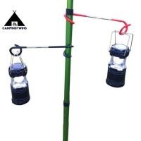 ราคา ที่แขวนตะเกียง TNR Camping สีดำ แขวนได้ทุกเสา (12226307209)