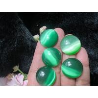 ราคา ตาแมว พลอยตาแมว LAB MADE Cats Eye GREEN EMERALD SAPPHIRE COLOR หนัก 9 กะรัต ทรงกลม ราคา เป็น 1 เม็ด พลอย ขนาด 12 MM มิล (18734992896)