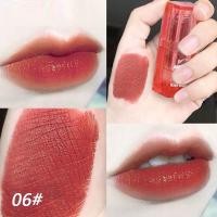 ราคา Kiss Beauty Monster Velvet Color Lipstick ลิปสติกแมทต์ เนื้อกำมะหยี่ สีชัด กลบสีริมฝีปากแนบสนิท (22647133108)