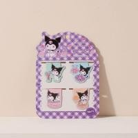 ราคา Sanrio ที่คั่นหนังสือแม่เหล็กน่ารักคิตตี้ Kuromi หนังสือเสียงดนตรีของฉัน4ชิ้น เซ็ตเครื่องเขียนอะนิเมะนักเรียนปฏิบัติของขวัญเด็กผู้หญิง (22942459449)