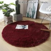 ราคา Comfortable House COD พรมขนสัตว์พรมห้องนั่งเล่นพรม faux ขนสัตว์รอบเสื่อเด็กห้องยาวพรมตุ๊กตาบ้านห้องนอนตกแต่ง shaggy พรม (19972012632)