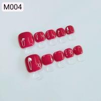ราคา เล็บเจลราคาถูก เล็บปลอม เซ็ตสีแดง 20 สี เล็บเจล เล็บปลอมสำเร็จรูป เล็บเจลเท้า เล็บปลอมเท้า งานสีเจลทุกขั้นตอน LST018 (22818090790)