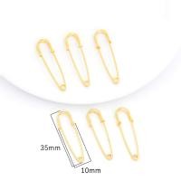 ราคา เข็มกลัดทองแดงชุบทอง18K 1ชิ้นเข็มกลัดซ่อนเข็มหมุดอุปกรณ์ทำเครื่องประดับ (13225870482)