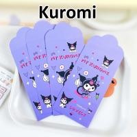 ราคา 4ชิ้นอะนิเมะ Sanrio ซองสีแดงน่ารักเฮลโลคิตตี้ของฉันเมโลดี้ Cinnamoroll Kuromi ซองสีแดงกระเป๋ามีโชคด้านการเงินวันหยุดทักทายสาวหัวใจ (22942521766)