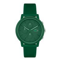 ราคา Lacoste12 12 Chrono รุ่น LC2011245 นาฬิกาข้อมือผู้ชาย สายซิลิโคน สีเขียว (19211118723)