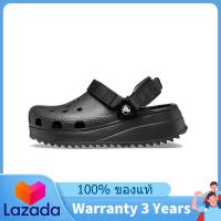 ราคา ของแท้พิเศษ Crocs Classic Hiker Ikat Clog Black Shoes Non Slip Thick Sole Beach Sandals 206772 060 The Same Style In The Store (22409917618)