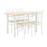 ราคา HomeHuk ชุดโต๊ะอาหาร 4 ที่นั่ง ขนาด 120 ซม (22890425168)