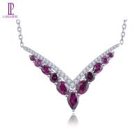 ราคา Lohaspie เครื่องประดับ2 5กะรัตแท้จี้เงิน925โกเมนโรเดียมธรรมชาติแท้จี้เงินสเตอร์ลิงโกเมนจี้925จี้หินนำโชคประจำเดือนเกิดโกเมนสำหรับผู้หญิงเครื่องประดับเงิน925 (22256313691)