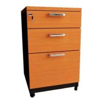 ราคา ตู้ลิ้นชักแขวนแฟ้ม รุ่น MFB 42 สีเชอร์รี่ ดำ สีบีท ดำ ตู้เก็บเอกสาร อย่างดี ทนทาน ตู้ลิ้นชัก3ชั้น (22418527343)