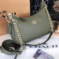 ราคา กระเป๋าสะพายทรงพอช กระเป๋าสะพายผญ กระเป๋าผญ กระเป๋าคล้องแขน สายสะพาย ครึ่งโซ่ ขนาด 9 นิ้ว รุ่นใหม่ พร้อมส่ง (20311385695)