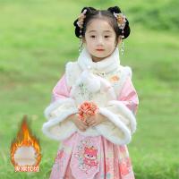 ราคา ชุดฮั่นฝูโลลิต้าสำหรับเด็กเล็กผู้หญิงชุดฤดูหนาวแบบใหม่23ชุดปีโลลิต้าบุขนกำมะหยี่หนาพิเศษสำหรับเด็กหญิงชุดราชวงศ์ถังสไตล์จีน (20801408198)