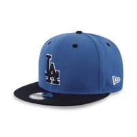 ราคา New Era หมวกรุ่น Los Angeles Dodgers Blue Slate Black Visor Indigo Blue 9FIFTY Cap (23029056653)