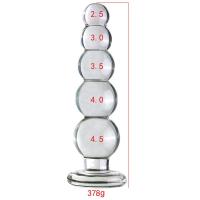 ราคา 3 Sizes Big Ball Pyrex Glass Crystal Beads Fake (22673823477)