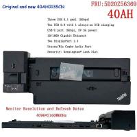 ราคา 40AH แท่นวางมือถือใหม่ของแท้พร้อมแหล่งจ่ายไฟ135W 40AH0135CN สำหรับ Lenovo ThinkPad T590 T580 L480 L490 T495 T490 T480 S P43s A485 L13 X390โยคะแล็ปท็อป X280 (21704401927)