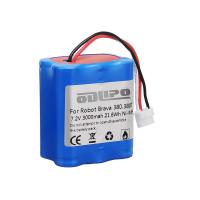 ราคา IRobot Braava 380 380T Mint 5200 5200C เครื่องดูดฝุ่นหุ่นยนต์กวาด7 2V 3000Mah แบบชาร์จไฟได้ (22882747488)