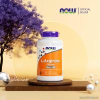 ราคา แอล อาร์จินีน L Arginine 500 MG 100 250 Capsules by NOW FOODS (22151249159)
