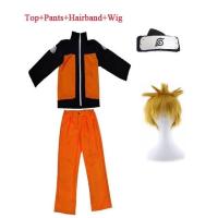 ราคา ชุดคอสเพลย์นารูโตะ Uzumaki Naruto Cosplay Costume Jacket Pants Headband สไตล์คลาสสิก สําหรับผู้ใหญ่ และเด็ก (21930207460)