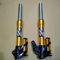 ราคา โช๊คหน้าแต่ง โช๊คหน้ารถไฟฟ้า โช๊คหน้ารถ mini bike แกนโตขนาด 27 มิล (21605786669)