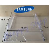 ราคา ถาดใต้ช่องฟรีซพร้อมฝาปิด ถาดใต้ช่องฟรีส Samsung รุ่น RT20HAR1 RT20F RT22F RT25F ถาดแช่เนื้อ ถาดใต้ช่องแข็ง ของแท้ (22671687538)