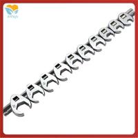 ราคา 10Pcs 3 8Inch Drive Crowfoot Wrench 10 to 22mm Metric SAE Imperial Chrome Plated Foot Open End Spanner (22812229617)