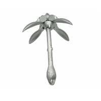 ราคา จัดส่งรวดเร็ว สมอเรือหัวร่ม สมอเรือคายัค 2 5kg Boat Anchor เรือประมง ตกปลา พับเก็บได้ (22921080184)