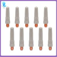 ราคา 10PCS Anti Welding Slag Welding Wire Feeding Tips Coated Welding Torch Nozzle MIG Welding Tool Consumables (22700916756)