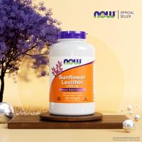ราคา เลซิติน ดอกทานตะวัน Sunflower Lecithin 1200 MG 100 200 Softgels by NOW FOODS (22150720586)