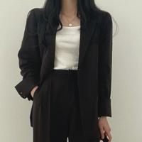 ราคา SUIT 5 ชุดเซ็ต เสื้อสูทใส่ทำงาน ไซส์เล็ก ไซส์ใหญ่ เสื้อแขนยาว กางเกงขายาว สำหรับผู้หญิง สินค้าพร้อม (22077880477)