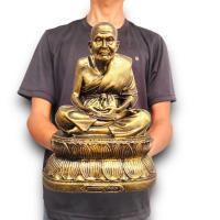 ราคา หลวงปู่ทวด วัดช้างไห้ สีทองเก่า ขนาด 5 นิ้ว สูง 8 นิ้ว (21127433974)