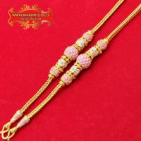 ราคา Maiyararp สร้อยคอลงยา หนัก 1 บาท ชุบเศษทองเยาวราช เหมือนแท้ 100 งานเคลือบแก้ว สร้อยทอง ทองโคลนนิ่ง ทองชุบ ทองปลอม ทองเคลือบแก้ว (7171672493)