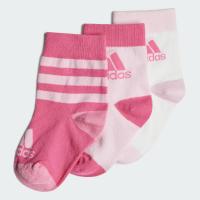 ราคา adidas ไลฟ์สไตล์ ถุงเท้าพิมพ์ลาย 3 คู่ เด็ก สีชมพู IA3941 (22434805129)