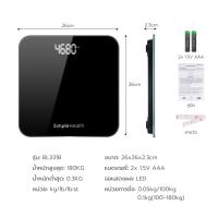 ราคา เครื่องชั่งน้ำหนักดิจิตอล Digital Weight Scale เครื่องชั่งน้ำหนัก ช่วงการวัด 0 3 180 กก จอแสดงผล LED ใช้ถ่าน AAA 2ก้อน Thejoyful (22556420262)