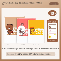 ราคา กระเป๋าเดินทาง Line Friends ของแท้ 100 กระเป๋าซิปกันน้ำ ถุงคัดแยกความชื้น เสื้อผ้า กระเป๋า รองเท้า LFB104 (22120907161)