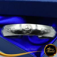 ราคา กำไลข้อมือ กำไลพระ หลวงพ่อพัฒน์ ปุญฺญกาโม วัดห้วยด้วน จ นครสวรรค์ ซื้อง่าย ขายคล่อง กำไรงาม ร่ำรวย เนื้อโลหะชุบเงิน น้ำหนัก ๔ บาท (15470501259)