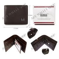 ราคา กระเป๋าสตางค์ชาย ไซส์เล็กเกือบกลาง S หนังวัวแท้ ซิปรอบ และเปิดแบบ 2 พับ กระเป๋าเงินผู้ชาย กระเป๋าหนังวัว IMPERIAL HORSE 2024 (12586402125)
