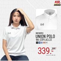 ราคา ใหม่ล่าสุด WARRIX รุ่น UNION เสื้อโปโลวอริกซ์สีล้วน WA 231PLACL33 สีพีช ม่วง ขาว แดง ดำ กรมท่า น้ำเงิน ส้มอ่อน (19470978886)